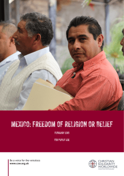 mexico: freedom of religion or belief