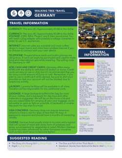 germany - Walking Tree Travel