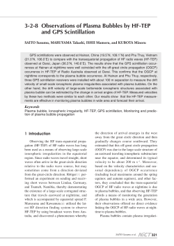Observations of Plasma Bubbles by HF