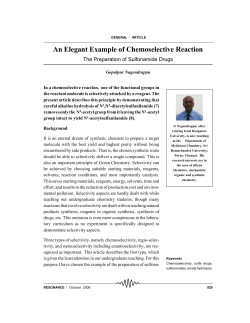 An Elegant Example of Chemoselective Reaction
