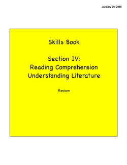 Skills and Roots Part 4 Self-Corrections