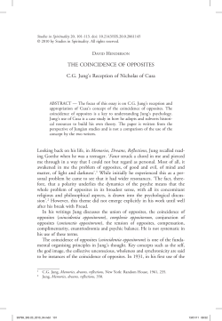The Coincidence of Opposites - The Association of Independent