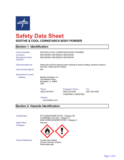 Safety Data Sheet