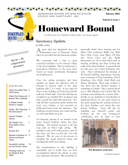 February 2003 - Homeward Bound Golden Retriever Rescue
