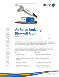 Datasheet AirForce Model 6115 - Simco-Ion