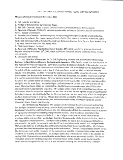 ESCAFCA Meeting Minutes 15 November 2011