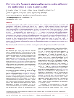Correcting the Apparent Mutation Rate Acceleration at Shorter Time