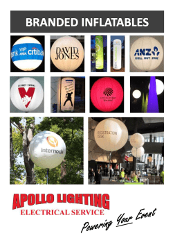 Inflatable Branding PDF - Apollo Lighting Service