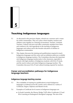 Chapter 4: Teaching language