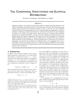 Tail Conditional Expectations for Elliptical Distributions