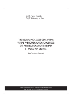 The Neural Processes Generating Visual Phenomenal Consciousness