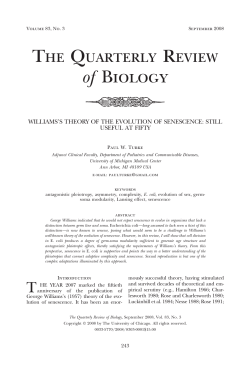 Quarterly Review of Biology