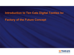 the Factory of the Future presentation