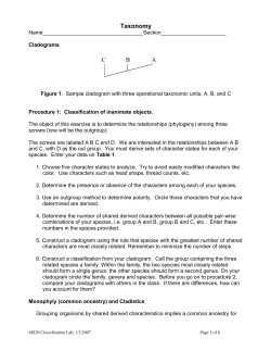 Taxonomy C     B     A