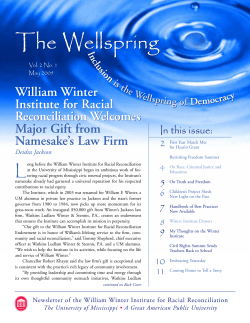 to - Winter Institute