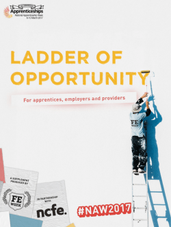 the NCFE NAW2017 supplement