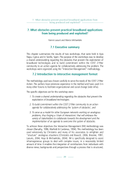 7. What obstacles prevent practical broadband applications from
