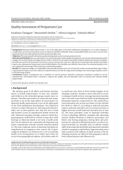 Full Text  - Iranian Red Crescent Medical Journal