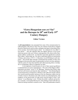 Hungarian Studies Review - Vol. 39. No. 1-2. (2012.)