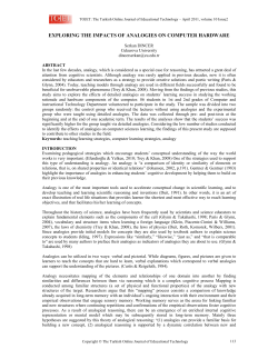 exploring the impacts of analogies on computer hardware
