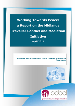 a Report on the Midlands Traveller Conflict and Mediation