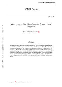 Measurement of the Muon Stopping Power in
