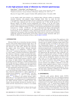 In situ high-pressure study of diborane by infrared spectroscopy