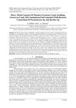 Full PDF - IOSR Journals