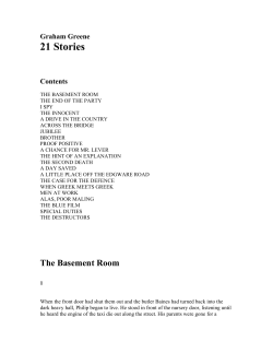 Graham Greene 21 Stories Contents