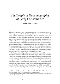 The Temple in the Iconography of Early Christian Art