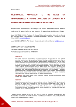 Multimodal approach to the image of impoverished: a visual analysis