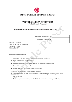 PG-Written-Test-Sample-Paper
