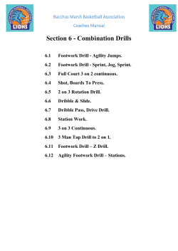 Section 6 - Combination Drills