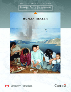 Human Health - Christian Aboriginal Infrastructure Developments