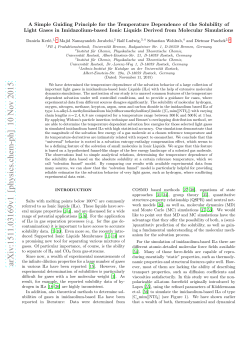A Simple Guiding Principle for the Temperature Dependence of the