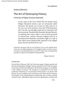 The Art of Destroying History