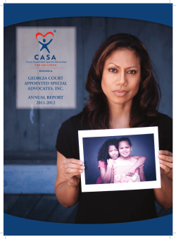GEORGIA COURT APPOINTED SPECIAL ADVOCATES, INC
