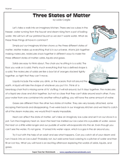 answer key - Super Teacher Worksheets