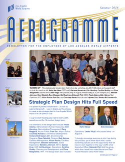 Summer 2016 - Los Angeles World Airports