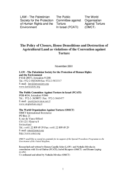 full article - World Organisation Against Torture