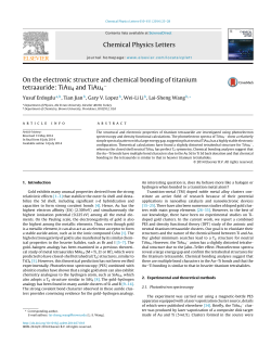 On the electronic structure and chemical bonding of titanium
