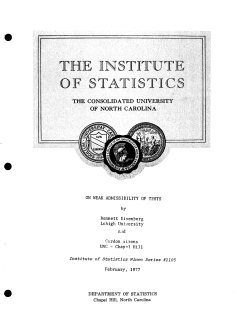 J - NCSU Statistics