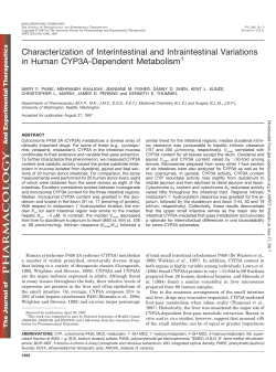 Characterization of Interintestinal and Intraintestinal Variations in