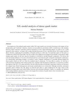 NJL-model analysis of dense quark matter