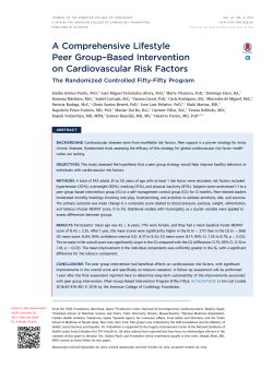 Cardiovascular Risk Factors