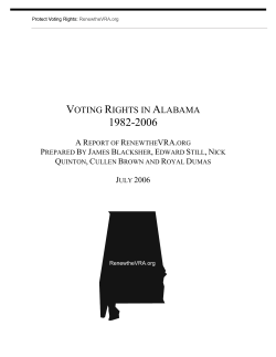 protectcivilrights.org, "Voting Rights in Alabama, 1982