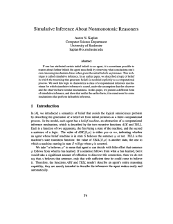 Simulative Inference About Nonmonotonic Reasoners