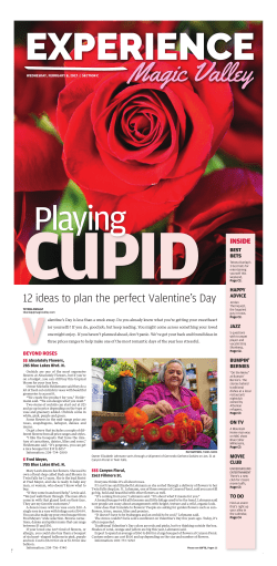 12 ideas to plan the perfect Valentine`s Day
