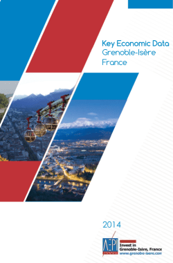 Key Economic Data Grenoble-Is&egrave;re France
