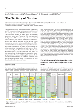 The Tertiary of Norden